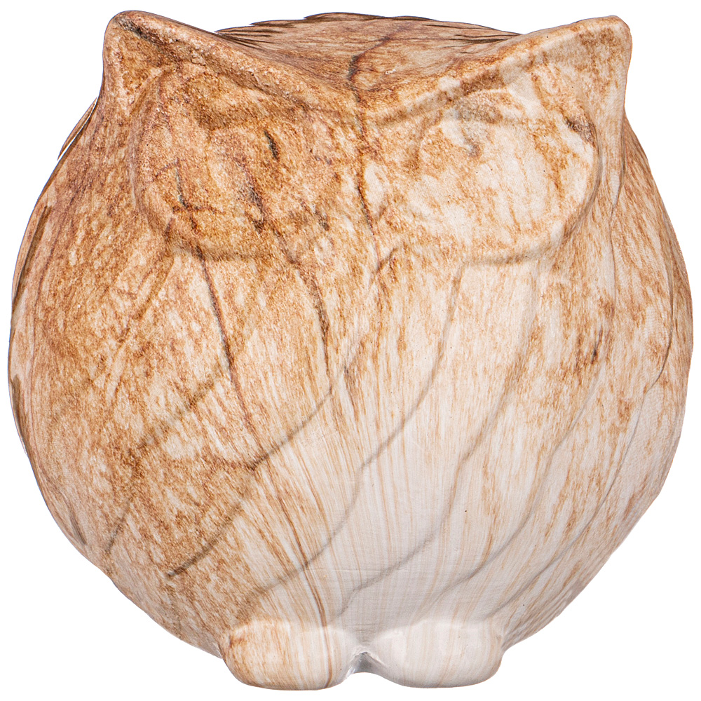  Wood Ceramic Owl 12, 1310 , 12 , , Lefard, 