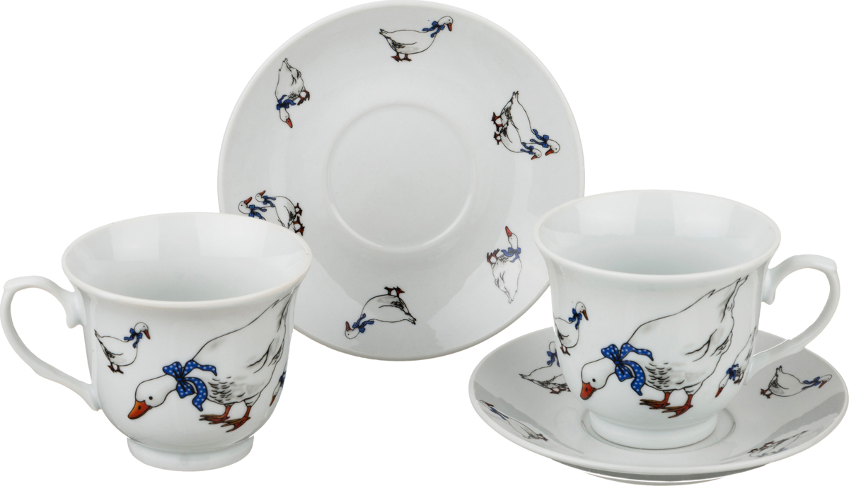    Geese ceramics, 2 ., 220 , , Lefard, , Geese