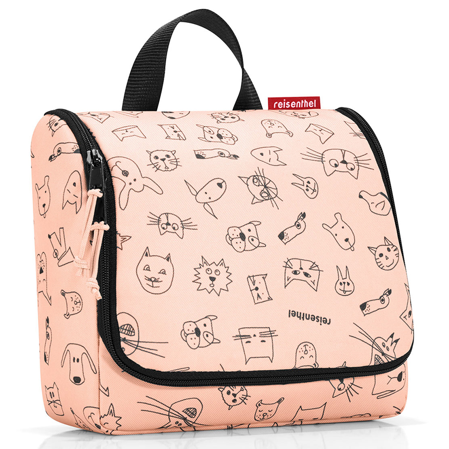 - toiletbag Cats and dogs rose, 20x10 , 3 , 25 , , Reisenthel, 