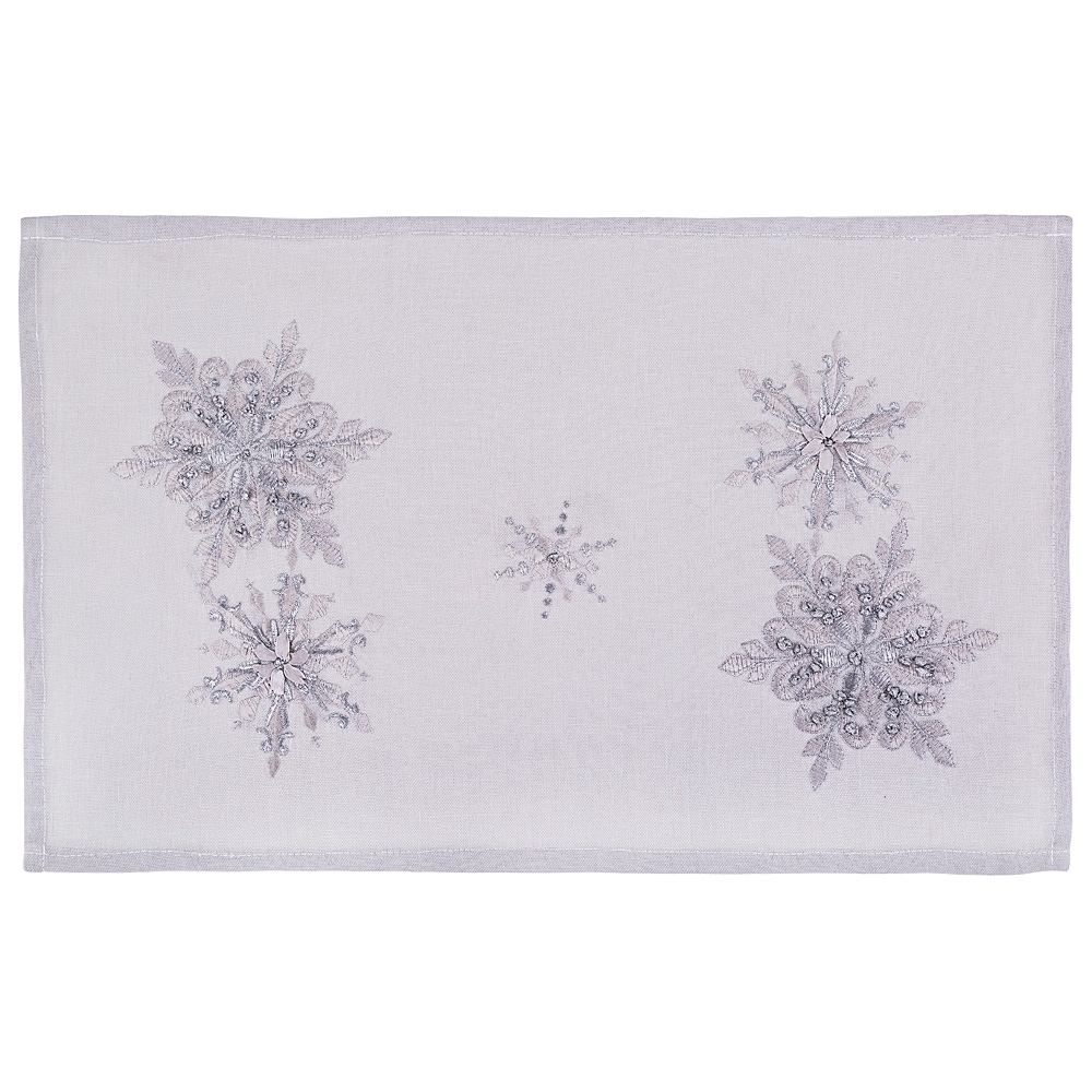 Индивидуальная скатерть Winter Pattern, 30x50 см, Полиэстер, Santalino, Россия