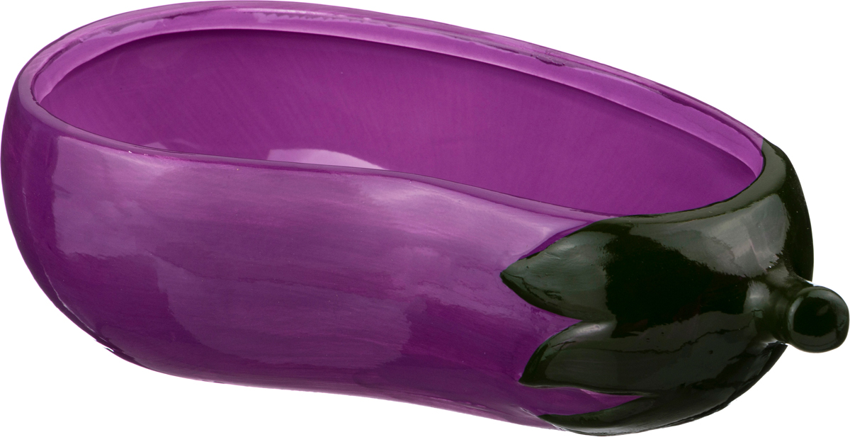 Форма для запекания Eggplant, 21x12 см, 6 см, 550 мл, Керамика, Agness, Германия