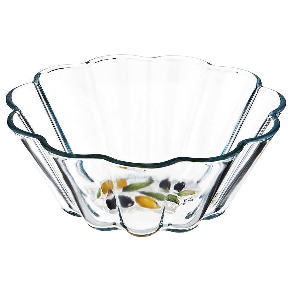 Круглая форма Glass olives 1,7, 22 см, 9 см, 1,7 л, Стекло, Россия