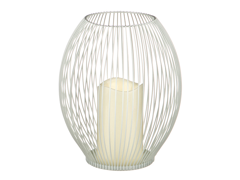 Декоративный светильник Vase, 20 см, 23 см, Металл, Baihui Furniture