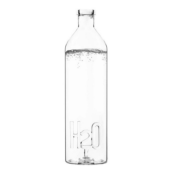 Бутылка для воды H2O, 1,2 л, 30 см, 9 см, Стекло, Balvi, Испания