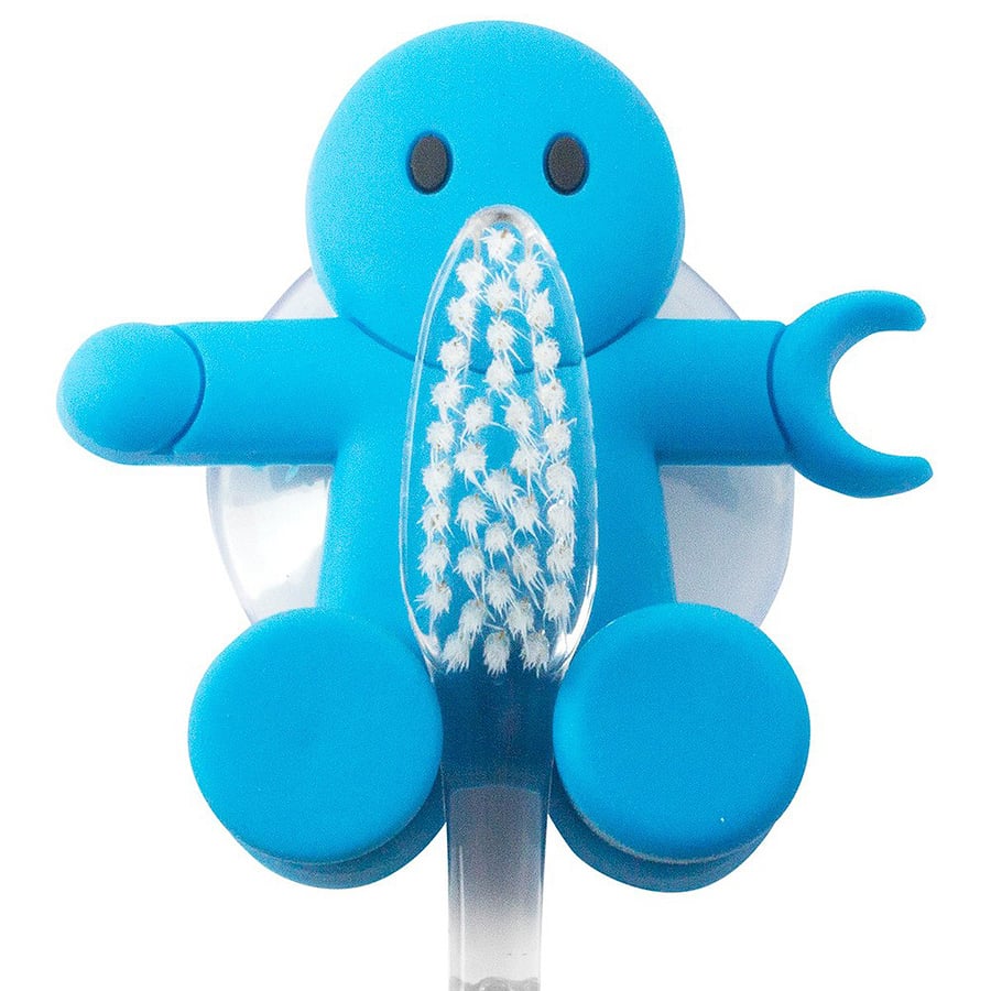 Держатель для зубной щётки Amico blue, 6х6 см, Пластик, Balvi, Испания