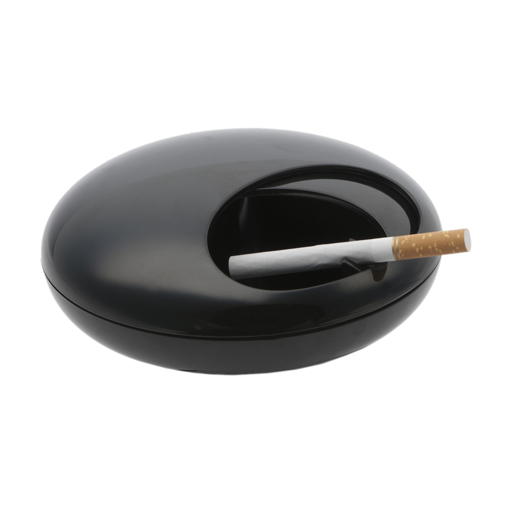 Пепельница Pebble black, 14 см, 6 см, Меламин, Balvi, Испания