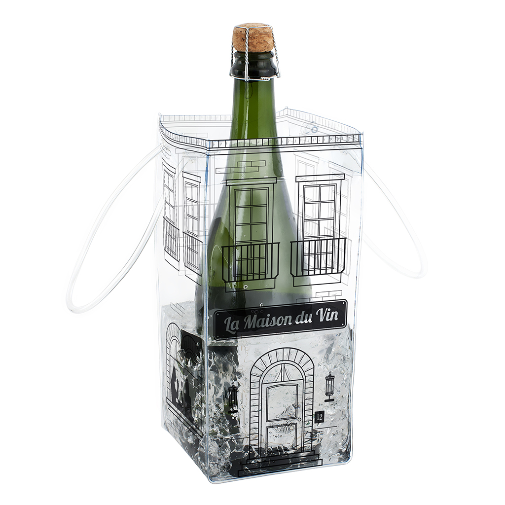 Сумка для охлаждения бутылок La Maison Du Vin, 12х12 см, 25 см, Полиэстер, Balvi, Испания