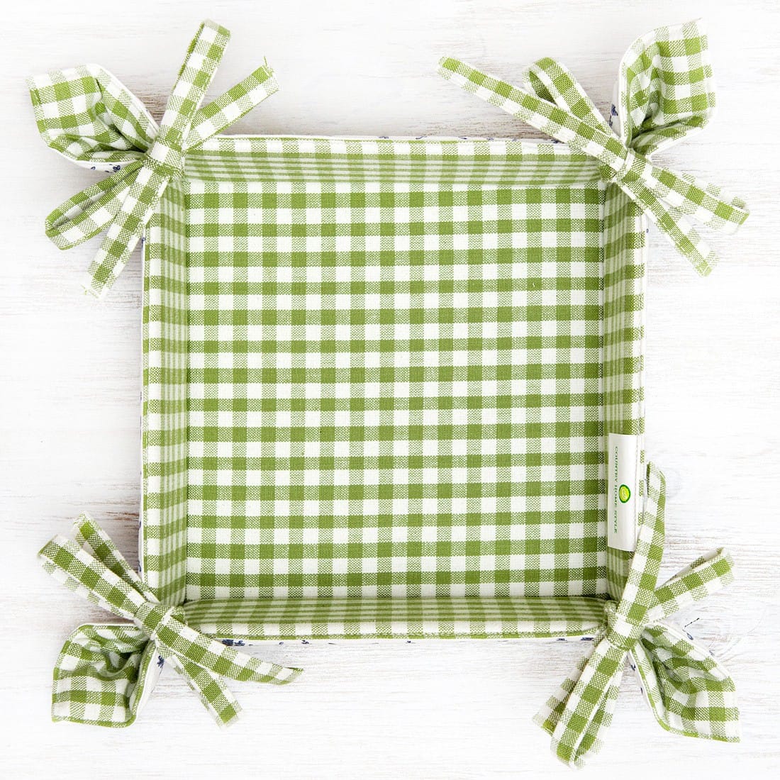 Подробнее о Корзинка для хлеба Lavendel Green Check