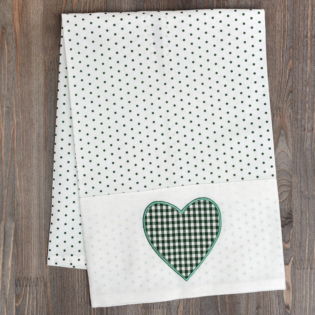 Подробнее о Полотенце Reesa Green Polka Dot