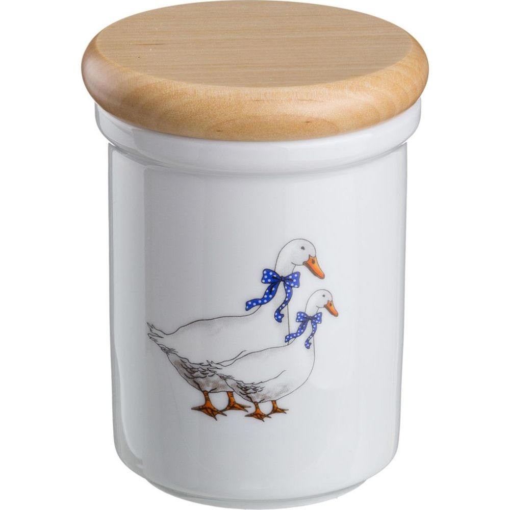 Банка для хранения Porcelain Geese