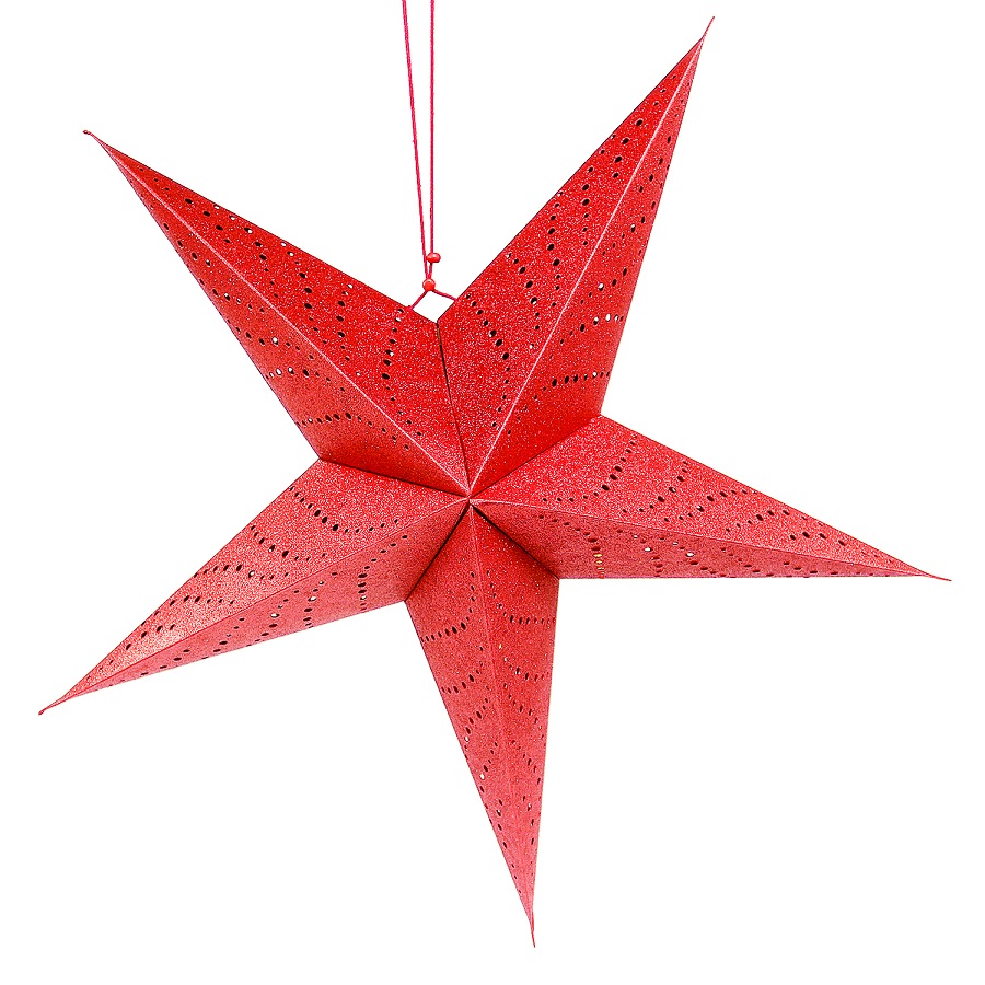 Подвесной Led-светильник Red Star, 60x60 см, Бумага, EnjoyMe, Россия