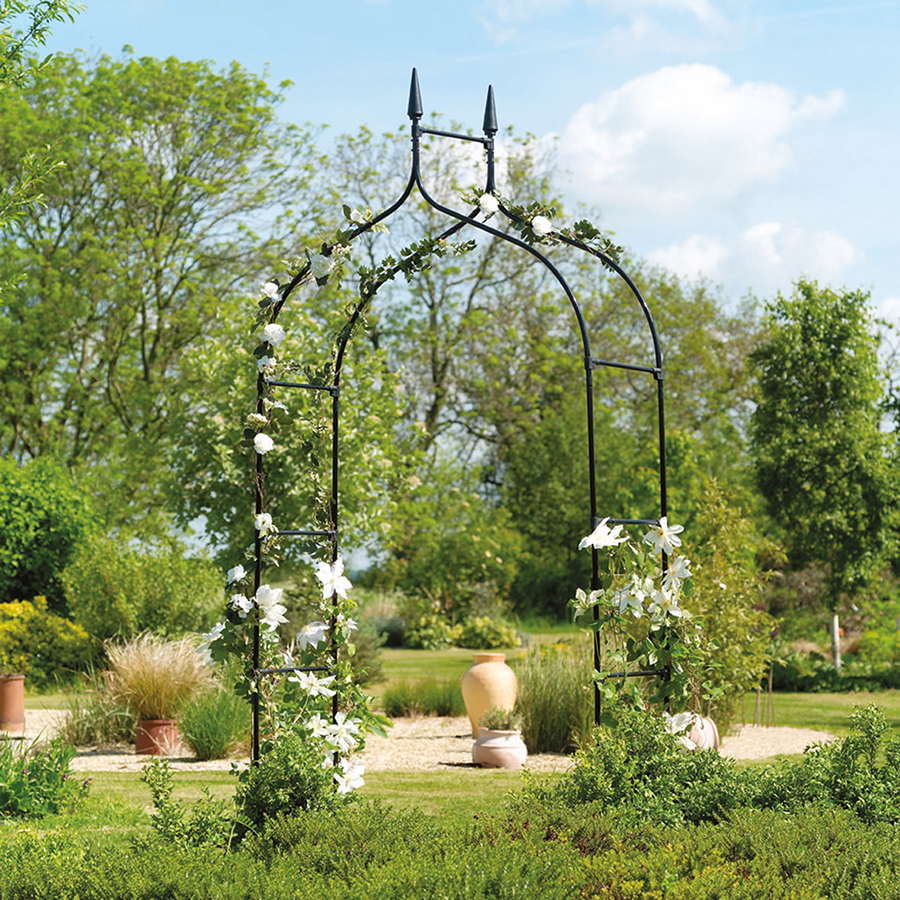 Арка садовая Gothic, 300x140 см, Нерж. сталь, Gardman, Великобритания