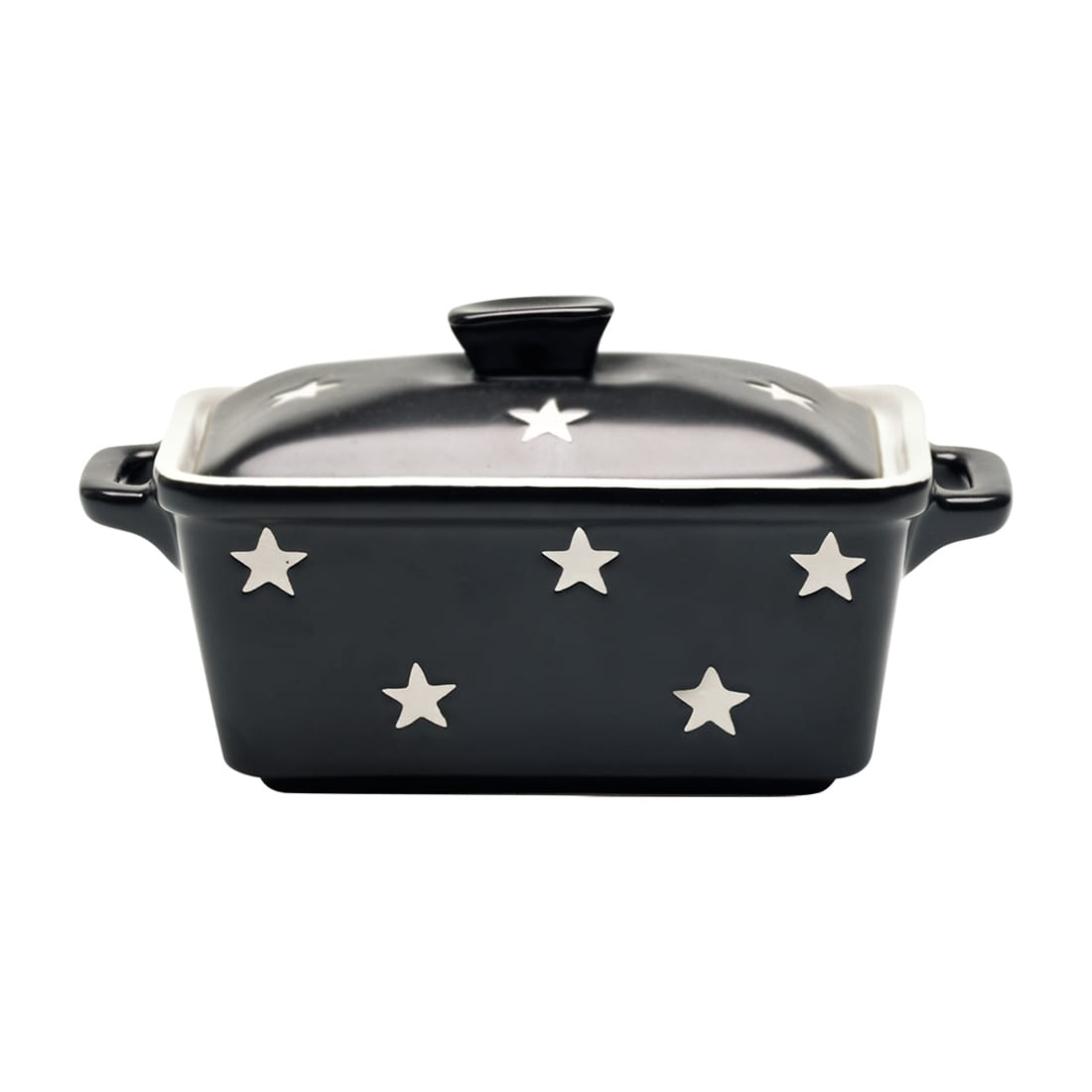 Подробнее о Форма для запекания с крышкой Casserole Black stars