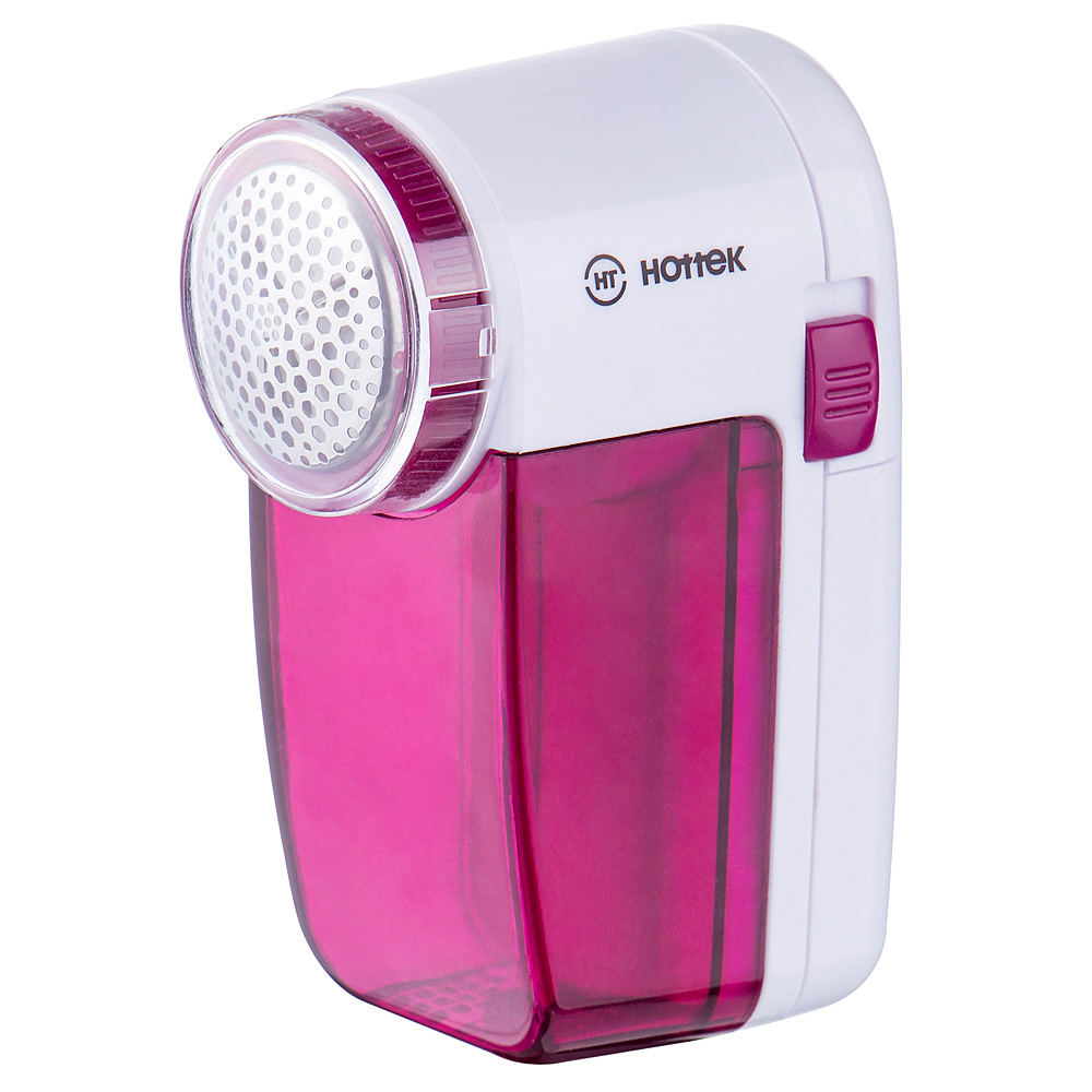 Машинка для сбора катышков Hottek HOTTEK HT-968-001 pink, 11х7 см, 6 см, Нерж. сталь, Пластик, Hottek, Китай
