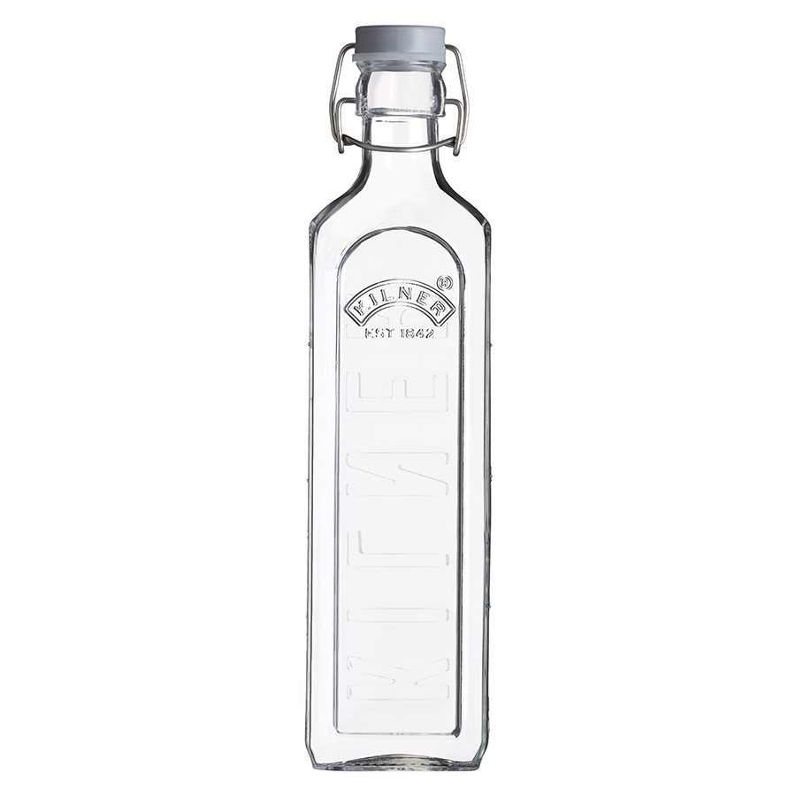 Бутылка Clip top с мерными делениями 1, 30 см, 1 л, Стекло, Kilner, Великобритания