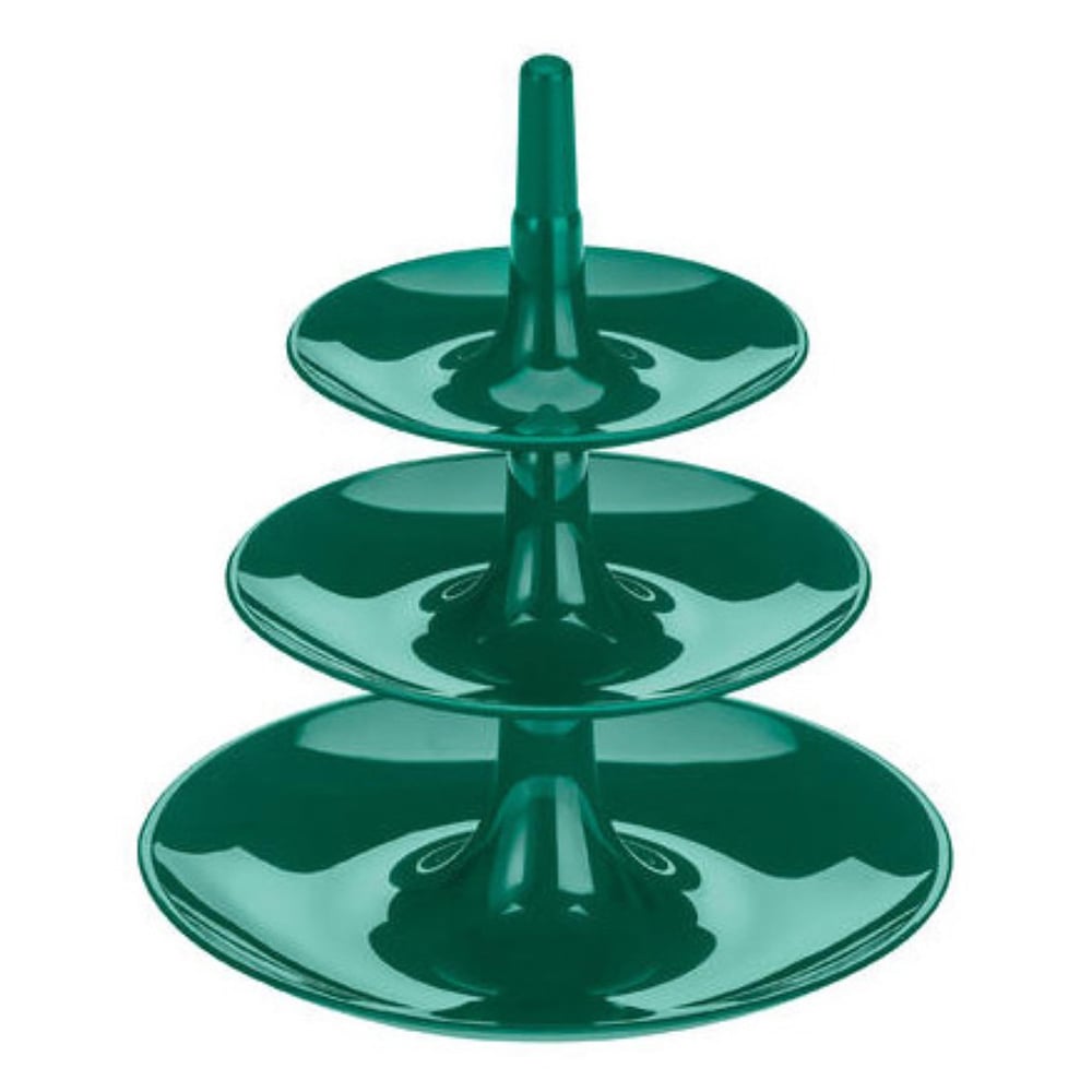Этажерка 3-х ярусная Babell emerald medium, 22 см, 20 см, Пластик, Koziol, Германия