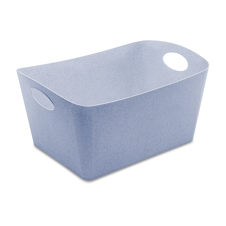 Контейнер для хранения Boxxx Organic L blue, 47х24 см, 32 см, 15 л, Пластик, Koziol, Германия, Organic