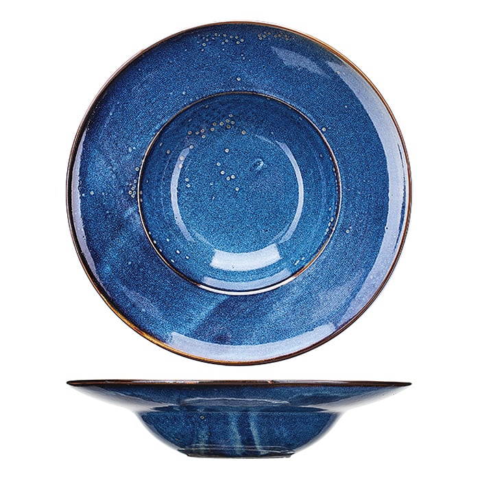 Тарелка для пасты Iris, 28 см, Фарфор, KunstWerk, Китай