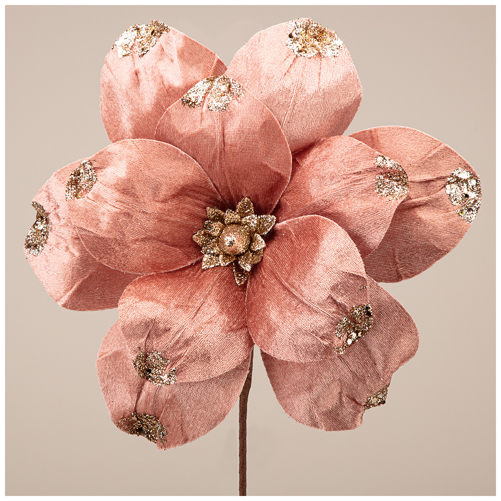 Декоративный цветок Пуансеттия