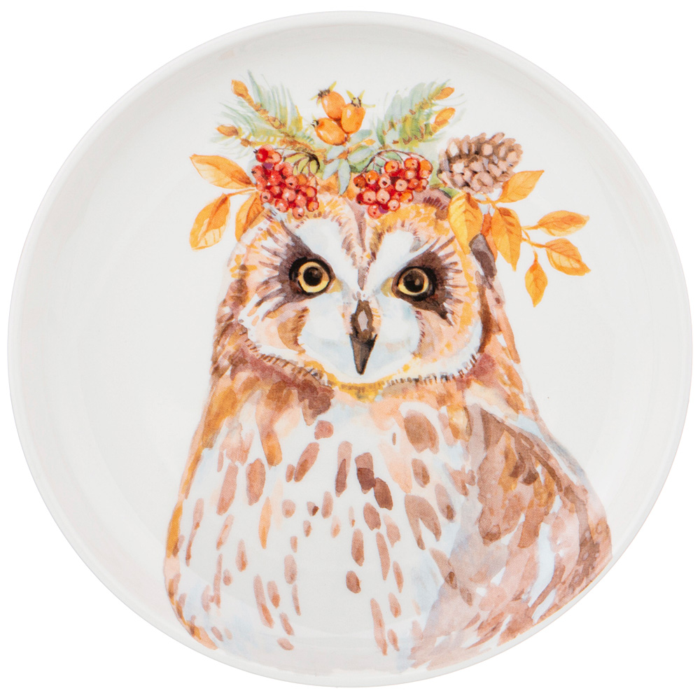 Десертная тарелка Forest Fairytale Owl