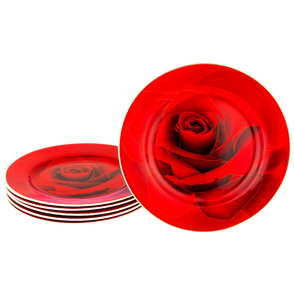    Rose porcelain red 19, 6 ., 19 , , Lefard, 