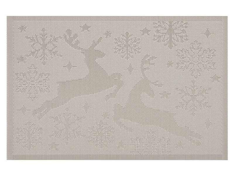   Christmas Deers, 6 ., 45x30 , , Lefard