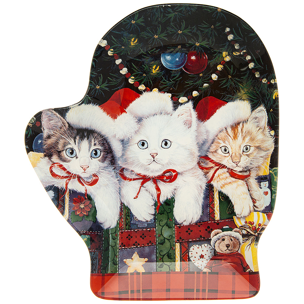 Набор сервировочных блюд Christmas tale Kittens, 6 шт