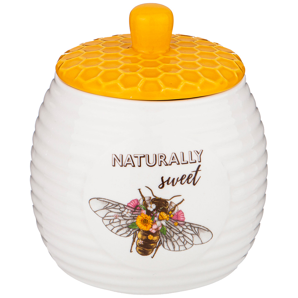 Сахарница Honey Bee two, 10 см, 12 см, 400 мл, Фарфор, Lefard, Китай