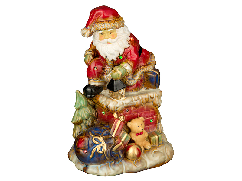  Santa on the Chimney, 19x15 , 30 , , Lefard, 