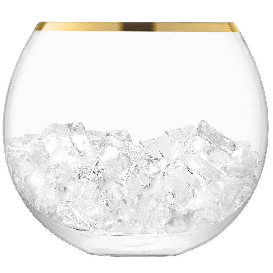 Ведерко для льда Luca, 15  см, 15 см, Выдувное стекло, LSA International, Великобритания