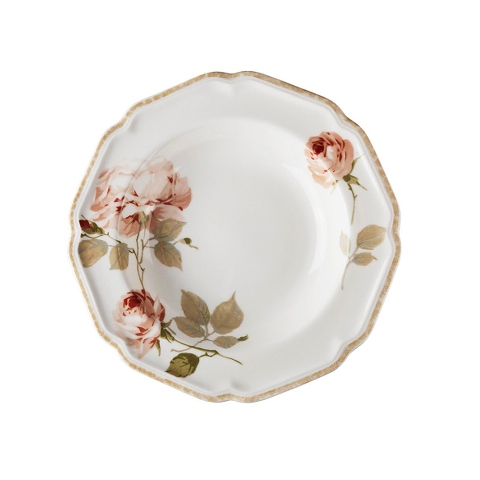 Подробнее о Тарелка глубокая Antique Rose