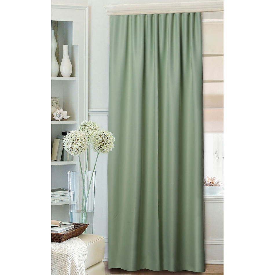 Подробнее о Штора однотонная Blackout green, 1шт.