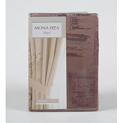 Подробнее о Штора Жаккард City brown 1 шт