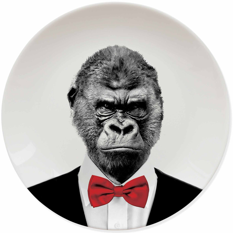 Подробнее о Тарелка обеденная Wild Dining Gorilla