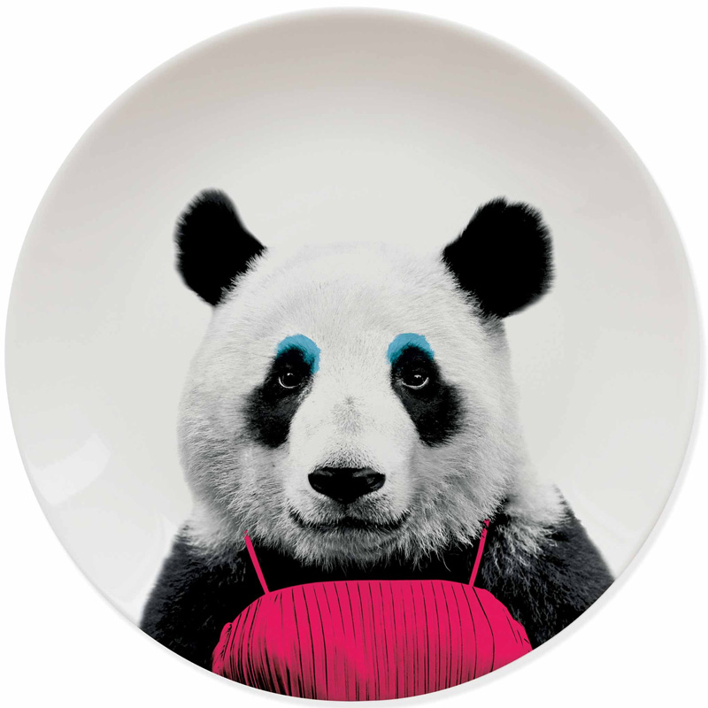 Подробнее о Тарелка обеденная Wild Dining Panda