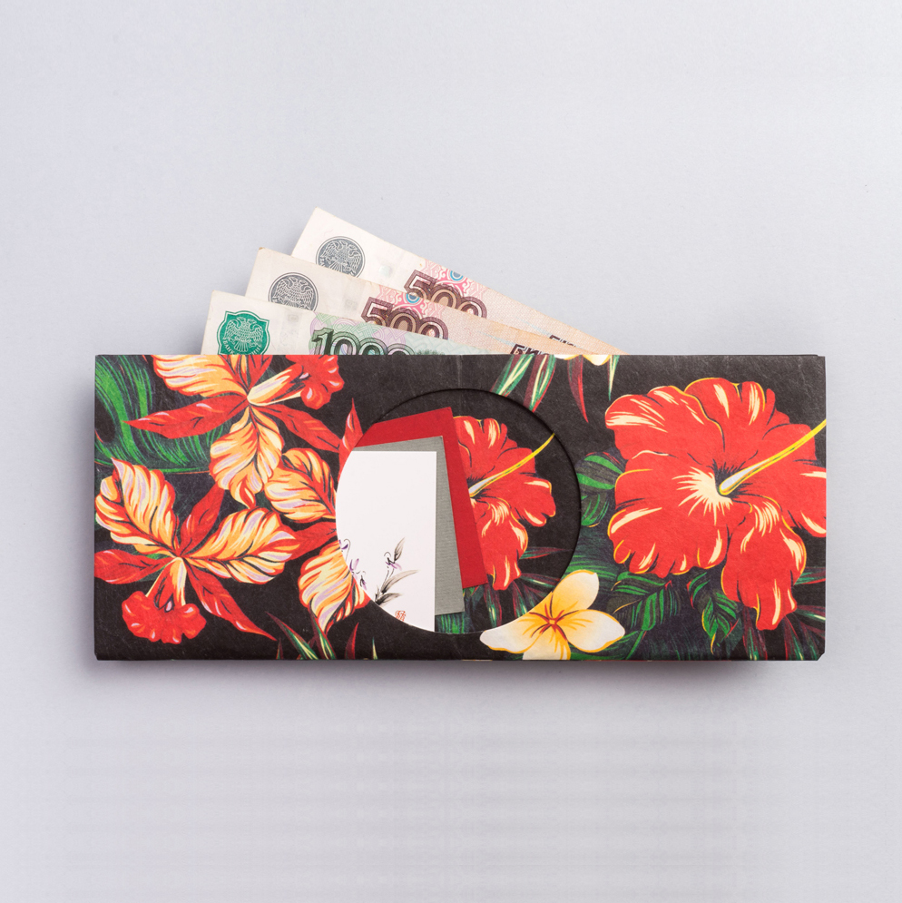  Tropicflowers, , New wallet
