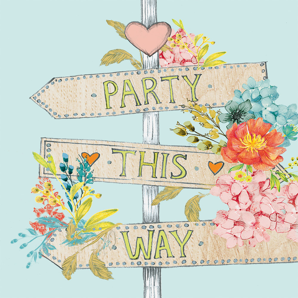 Подробнее о Бумажные салфетки Party this way, 20 шт.