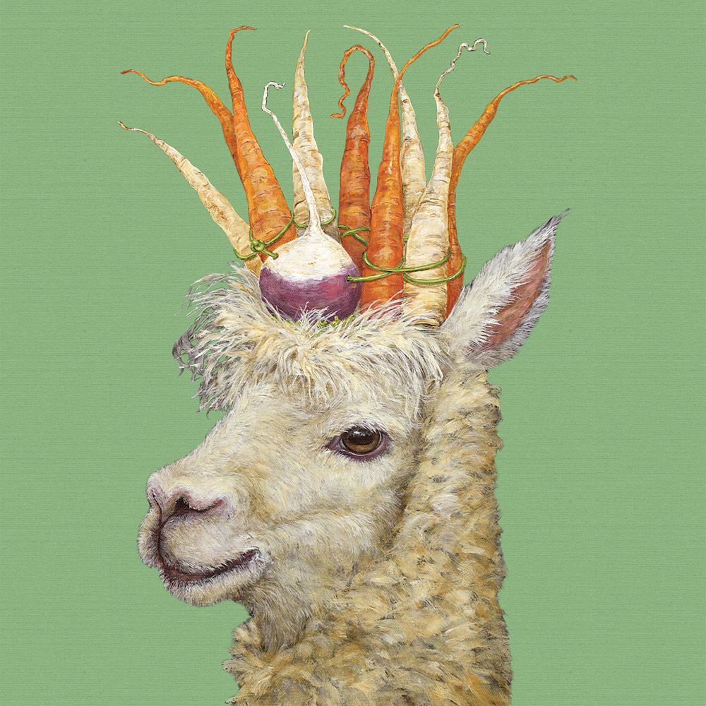 Подробнее о Бумажные салфетки Garden alpaca, 20 шт.