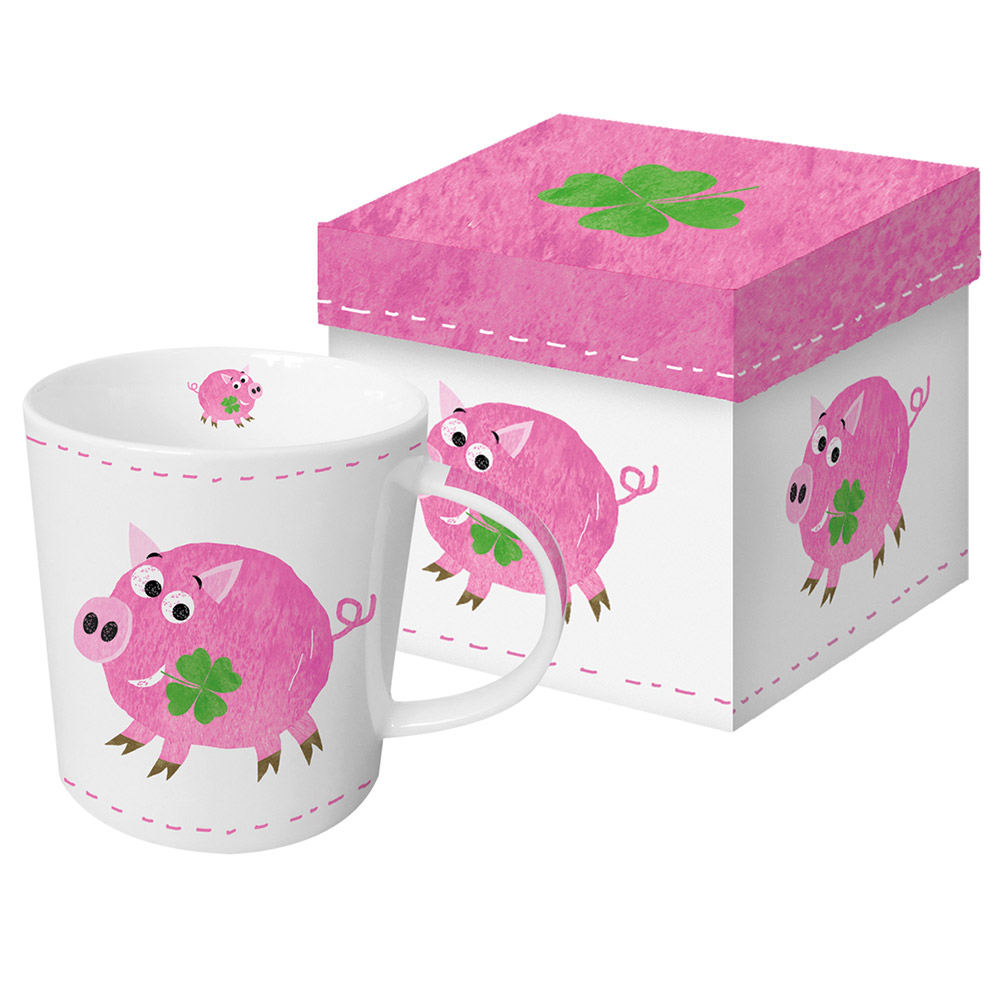 Подробнее о Кружка в подарочной коробке Lucky piggy