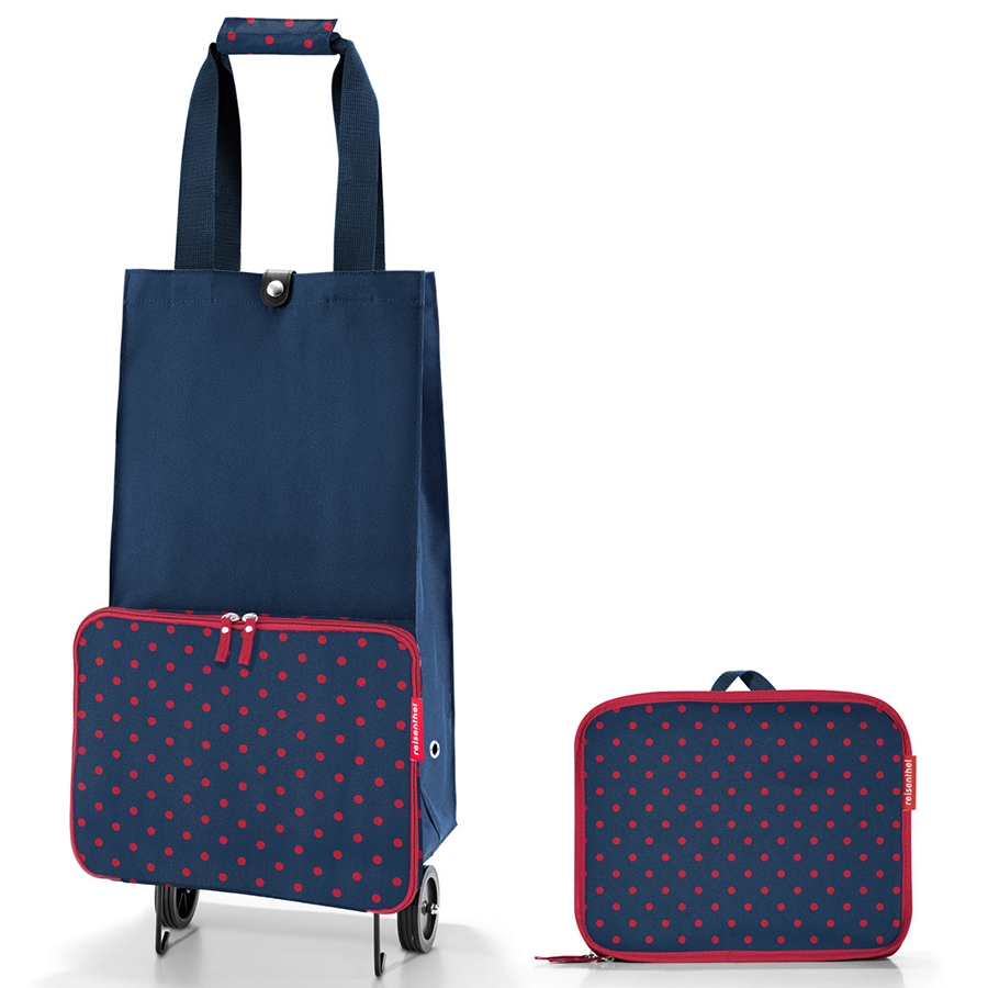    Foldabletrolley mixed dots red, 2927 , 66 , 30 , , , Reisenthel, 