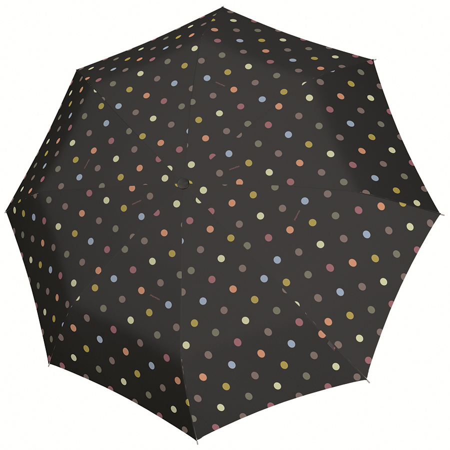 Зонт механический Pocket classic dots, 24 см, 99 см, Полиэстер, Сталь, Пластик, Reisenthel, Германия