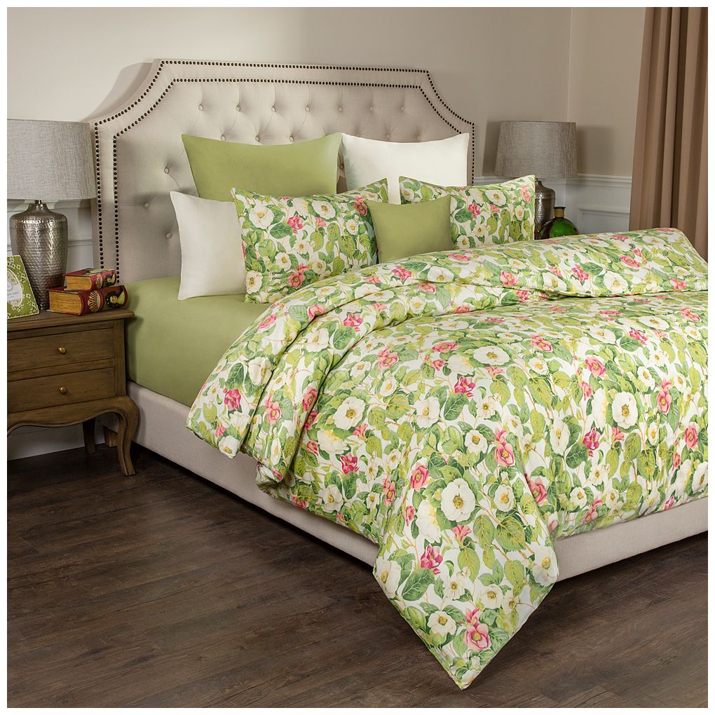 Комплект постельного белья Jasmin Flowers&Green