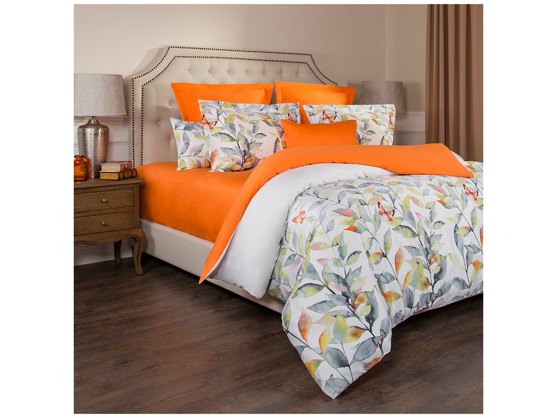 Комплект постельного белья Harmony Leaves&Orange