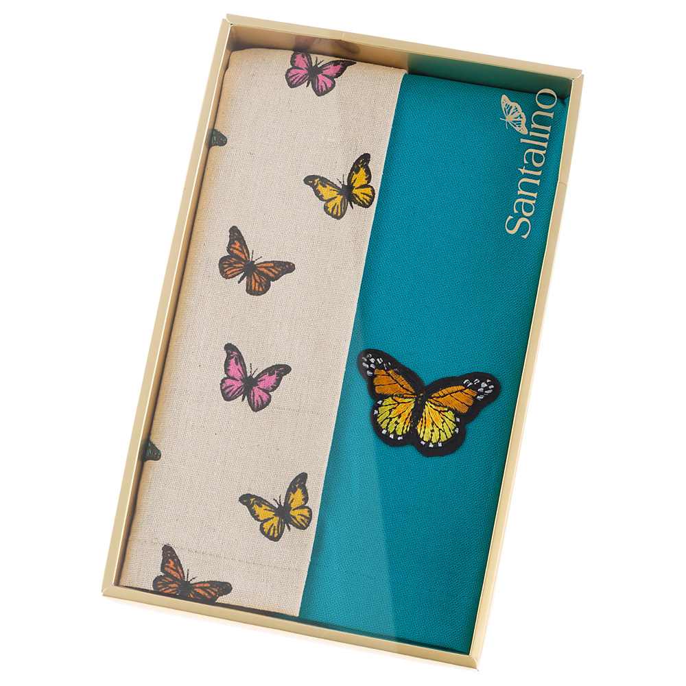   Sorento Turquoise Butterflies, 2 ., 5030 , , Santalino, 