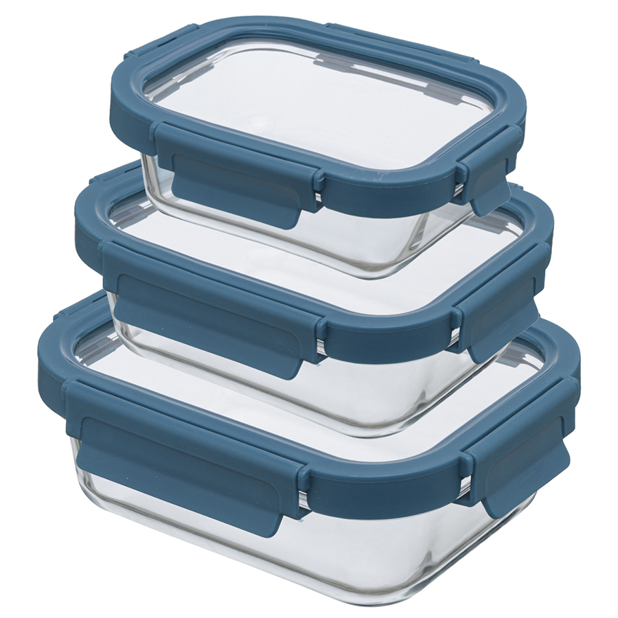    Glass Food square navy, 3 ., 2220,5 , 116 , 1,05 , , , , Smart Solutions, 