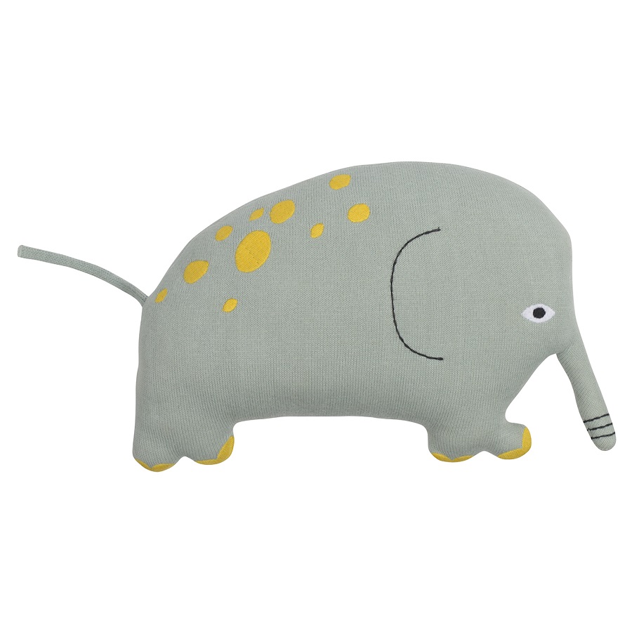Мягкая игрушка Tiny world Elephant Lou, 28х20 см, Хлопок, Полиэстер, Tkano, Россия, Tiny World