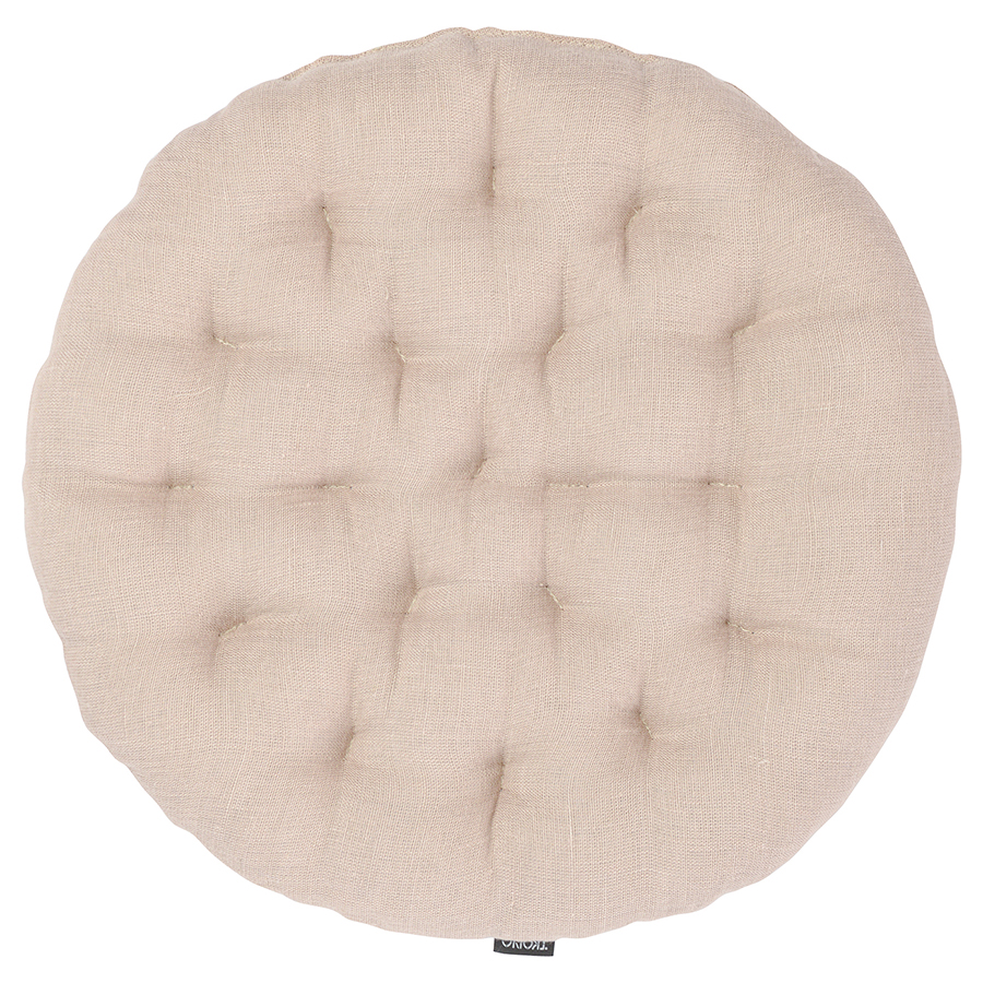 Подушка на стул Essential Washed Linen beige