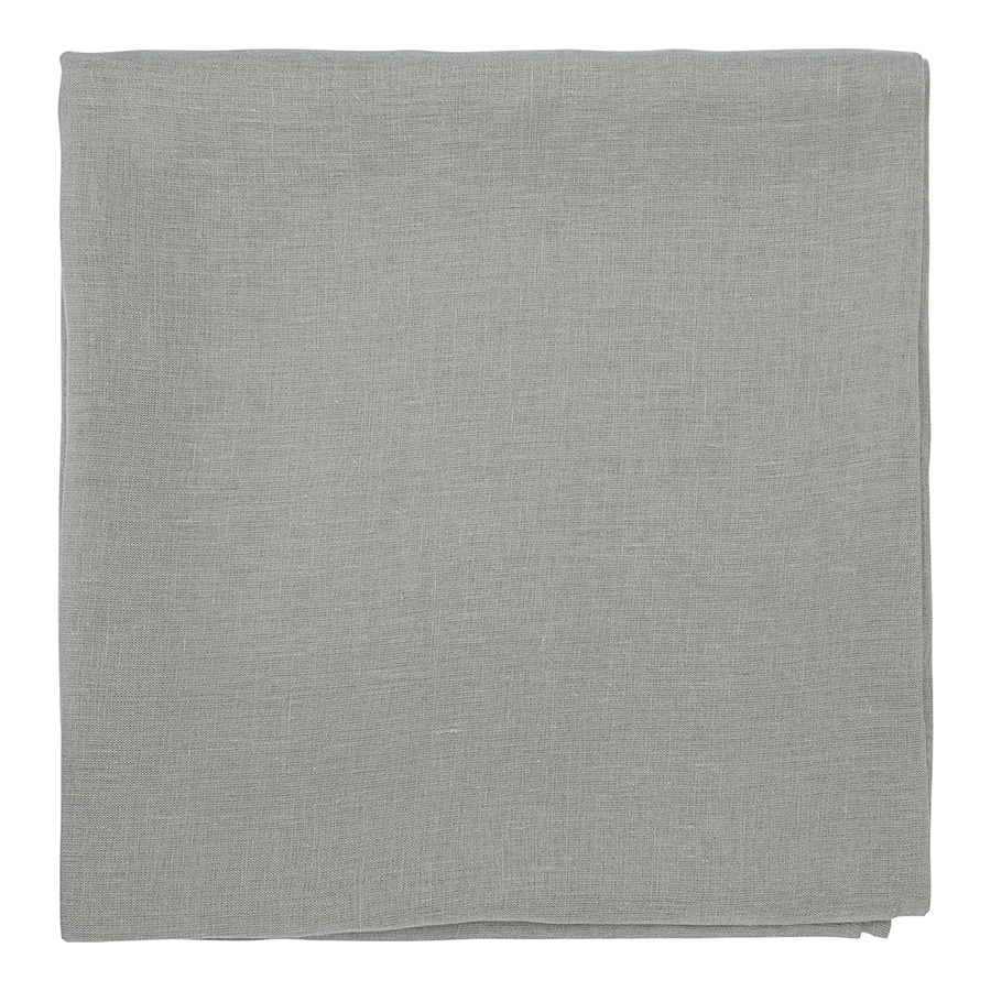 Скатерть Essential Washed Linen grey 150