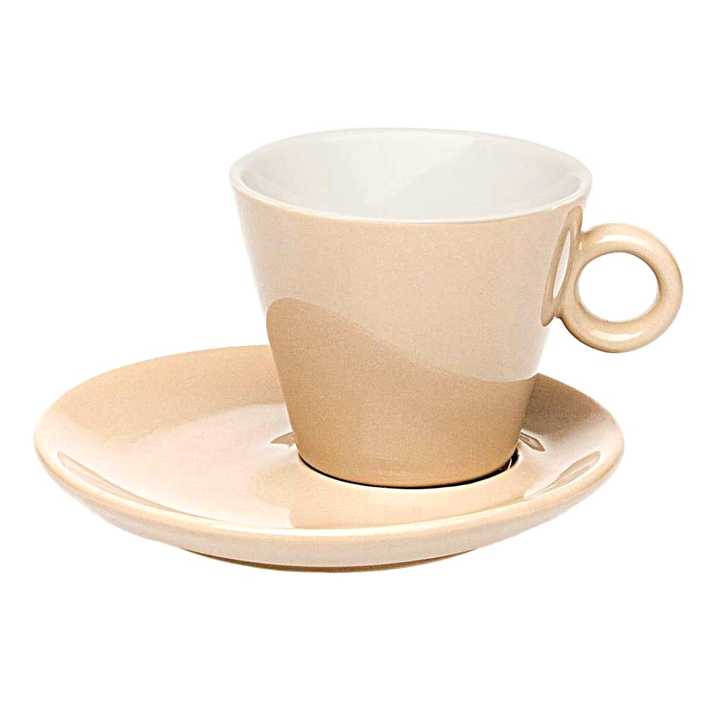 Подробнее о Набор чайных пар Elegant Beige, 8 предм.