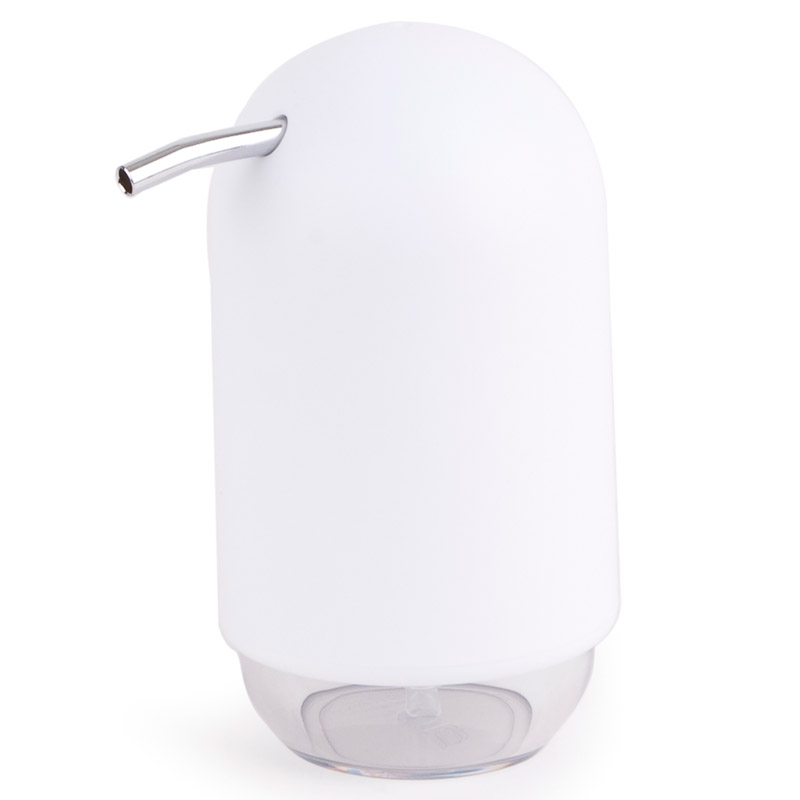 Диспенсер для мыла Touch white, 14 см, 230 мл, 7 см, Пластик, Umbra, Канада, Touch